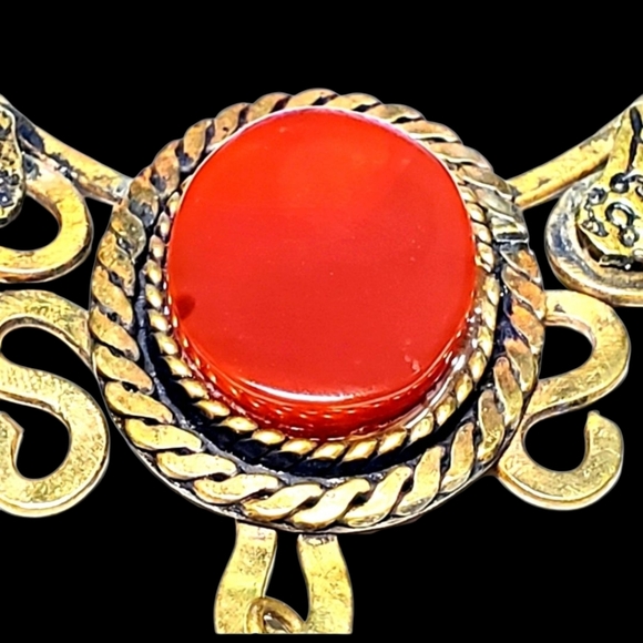 Vintage Aztec Incan South American Necklace - Picture 3 of 6